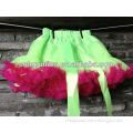 lime baby girl fluffy pettiskirts girl's tutu skirts